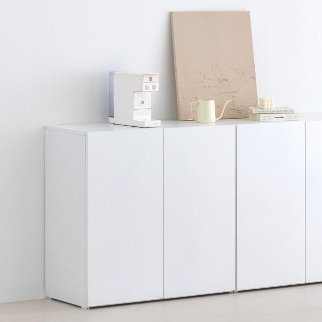 포더홈 플레인 E0 거실수납장/옷 미니 모듈 수납장/다용도실 베란다 수납장