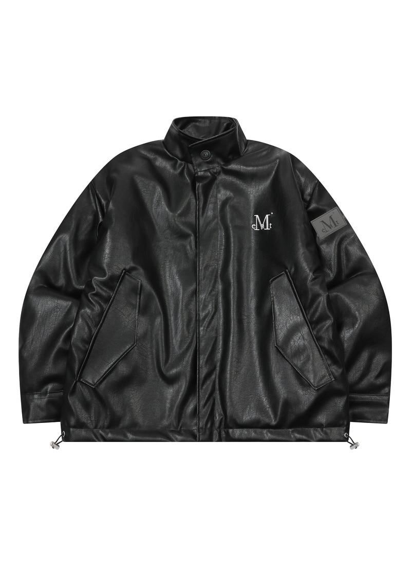 RUUD LEATHER QUILTING HIGH NECK BLOUSON JACKET UNISEX 루드 레더 퀼팅 누빔 하이넥 블루종 가죽자켓 남녀공용