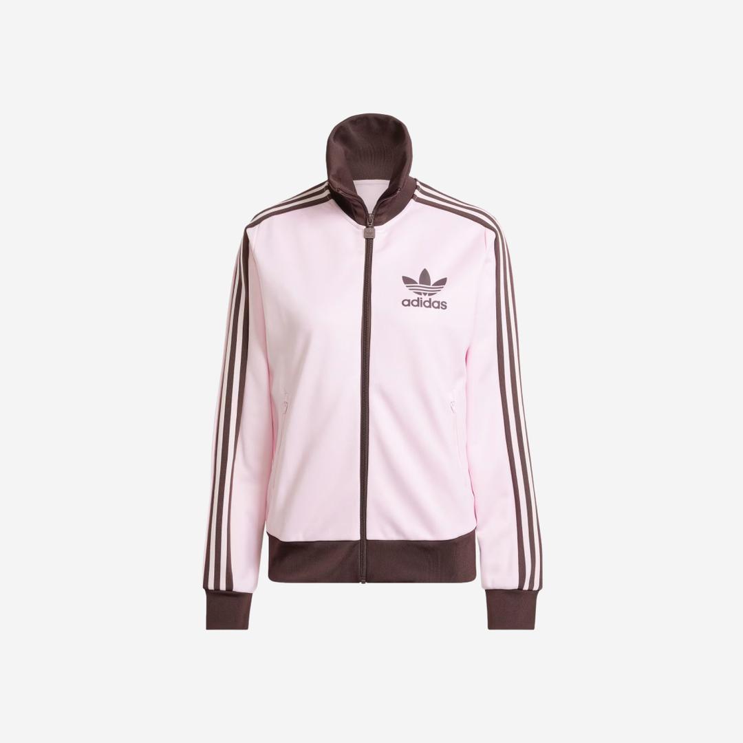 (W) Adidas Originals Beckenbauer Track Jacket Clear Pink - KR Sizing