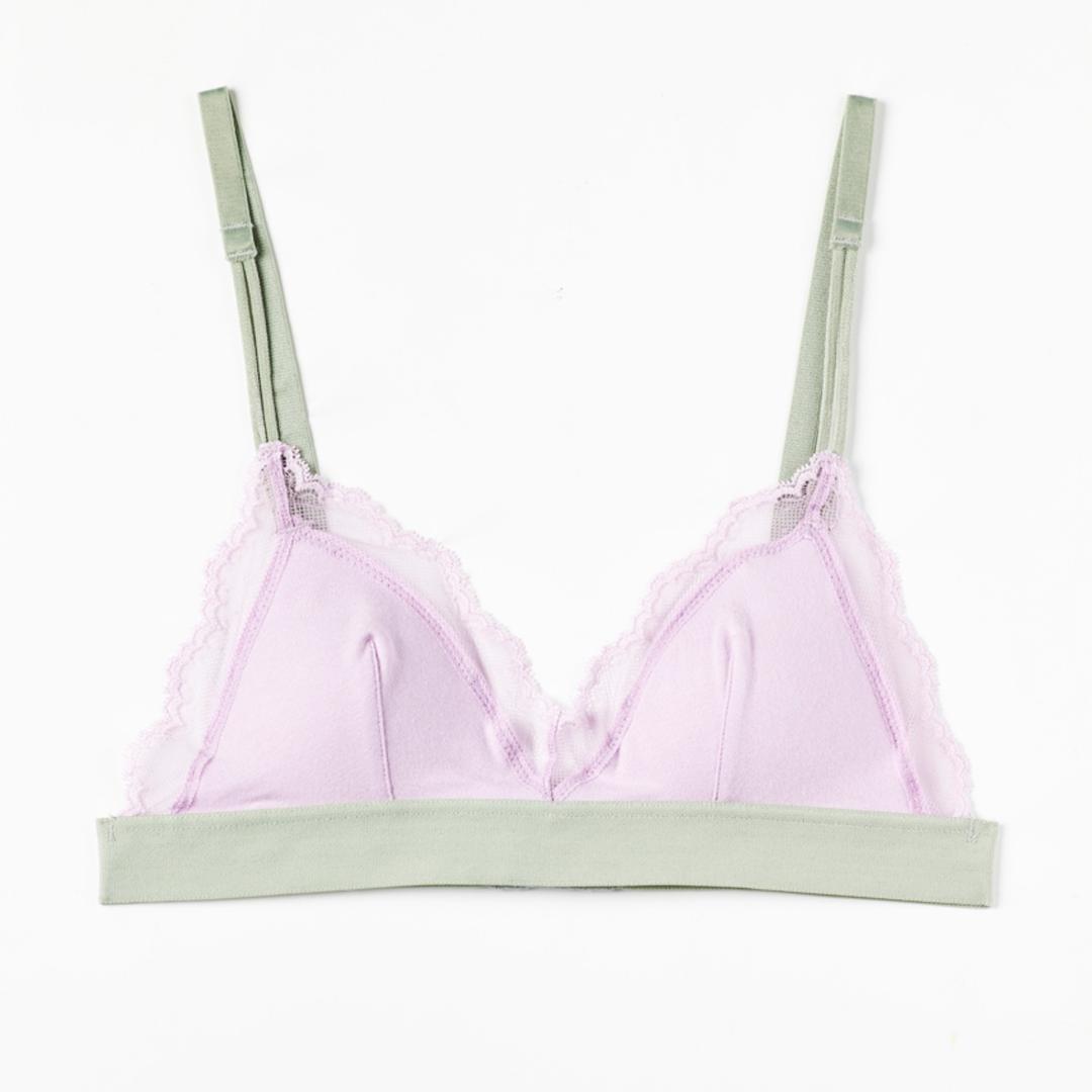 Linea Lace Bralette Pink