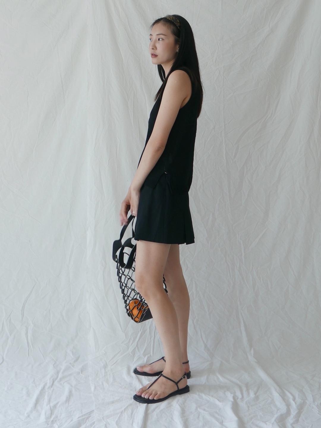 T-strap Sandal_Black