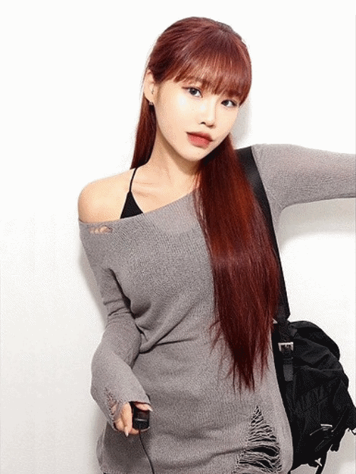 빈티지 펀칭 데미지 시스루 롱 니트 (2color)