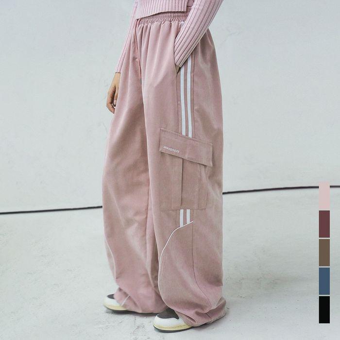 Unisex Bliss Suede Wide Pants - 5COL