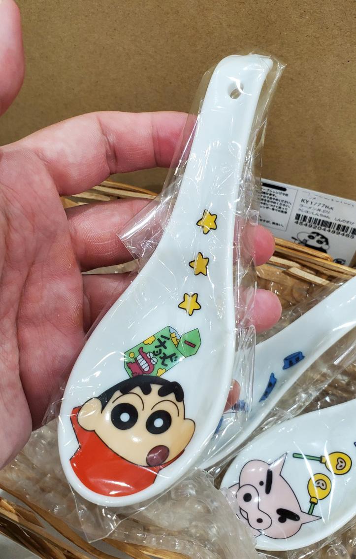 짱구는 못 말려 짱구 캐릭터 일본풍 라면 스푼