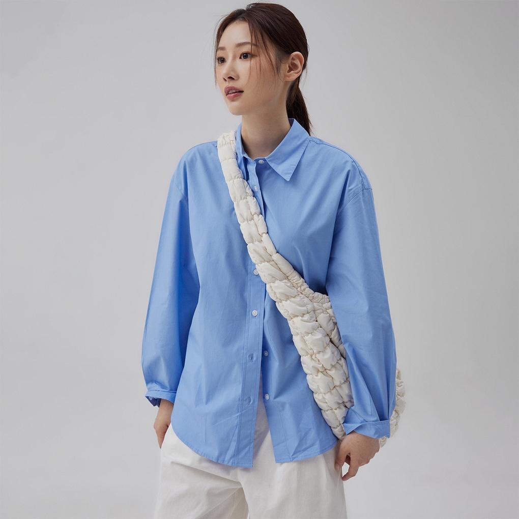 [데일리지] 고밀도 코튼 오버핏 셔츠_SPYWD23W03