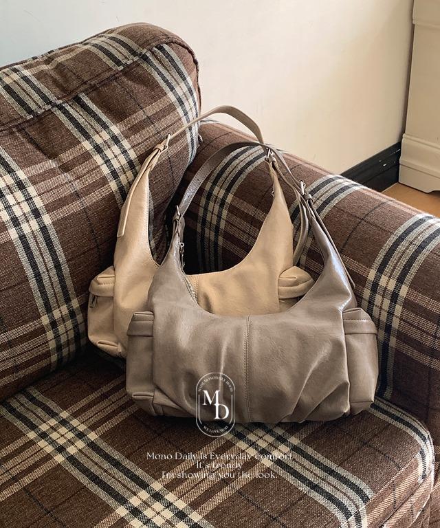 [#.New Arrival]  미크 투포켓  숄더백