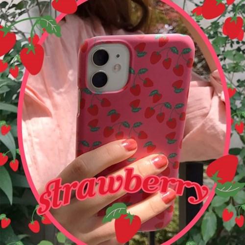 [뮤즈무드] strawberry 아이폰케이스