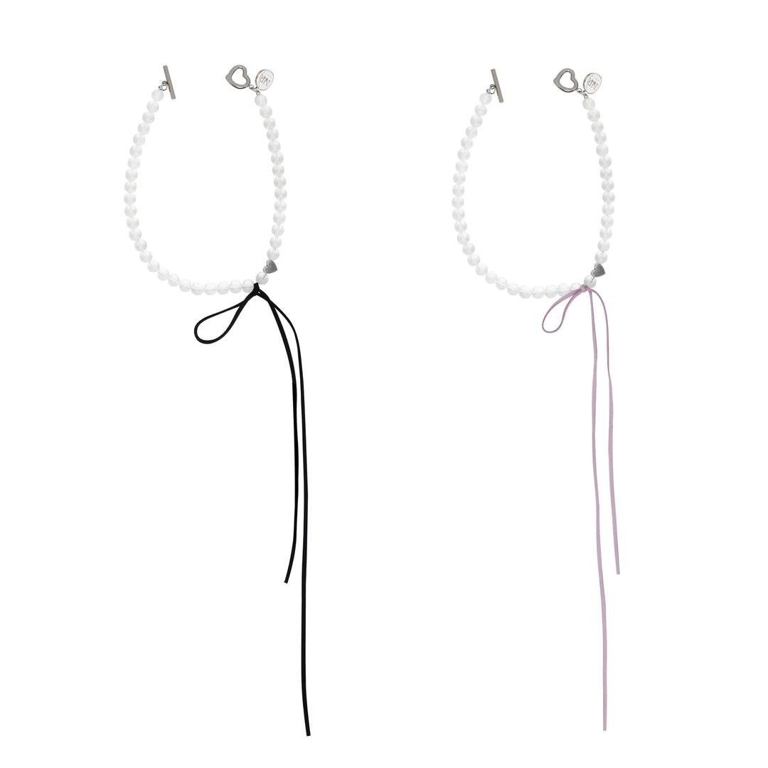 [OBJET] Loveseal ribbon strap choker