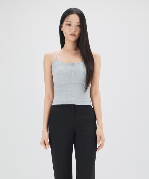 캡내장 버튼업 슬리브리스_MIWHNG510A