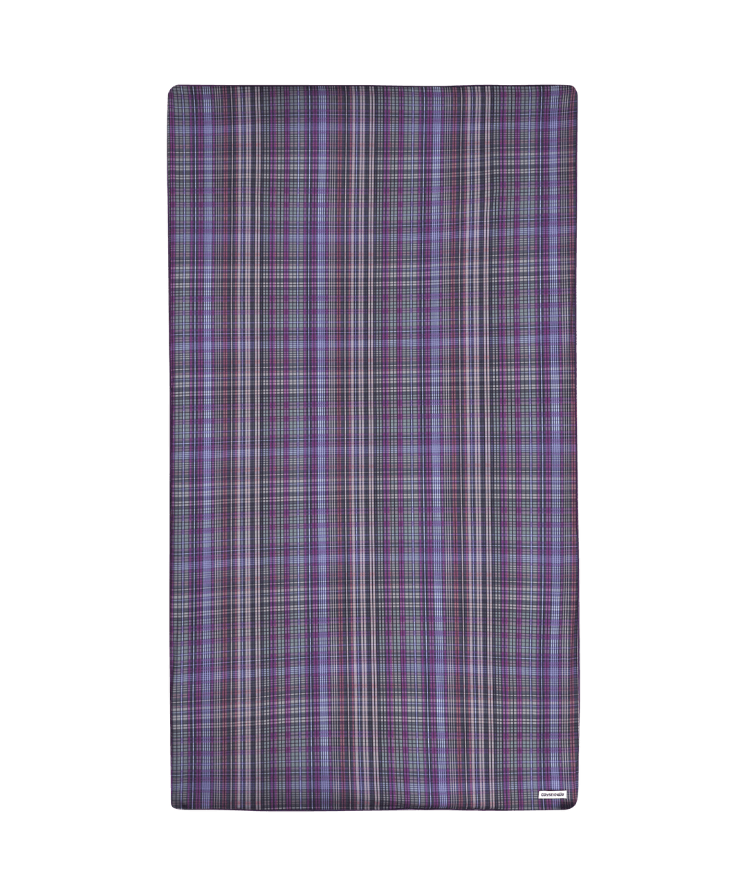 HAZE CHECK MATTRESS COVER PURPLE