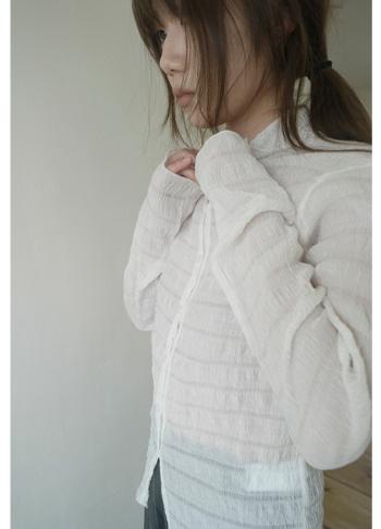 button-up embo shirt (2c)