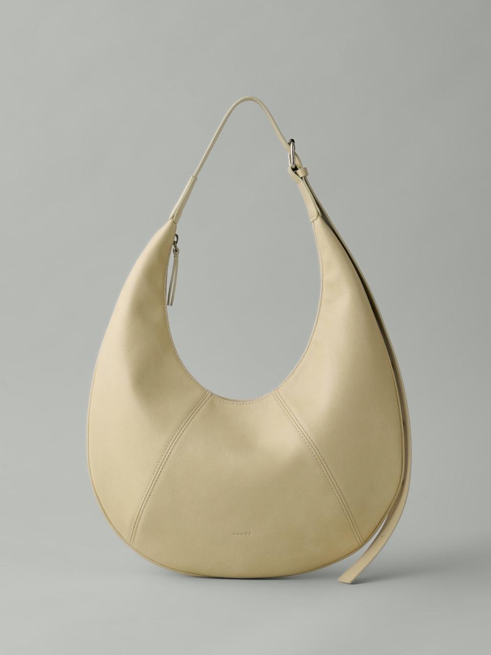 LONI HOBO BAG_CUSTARD