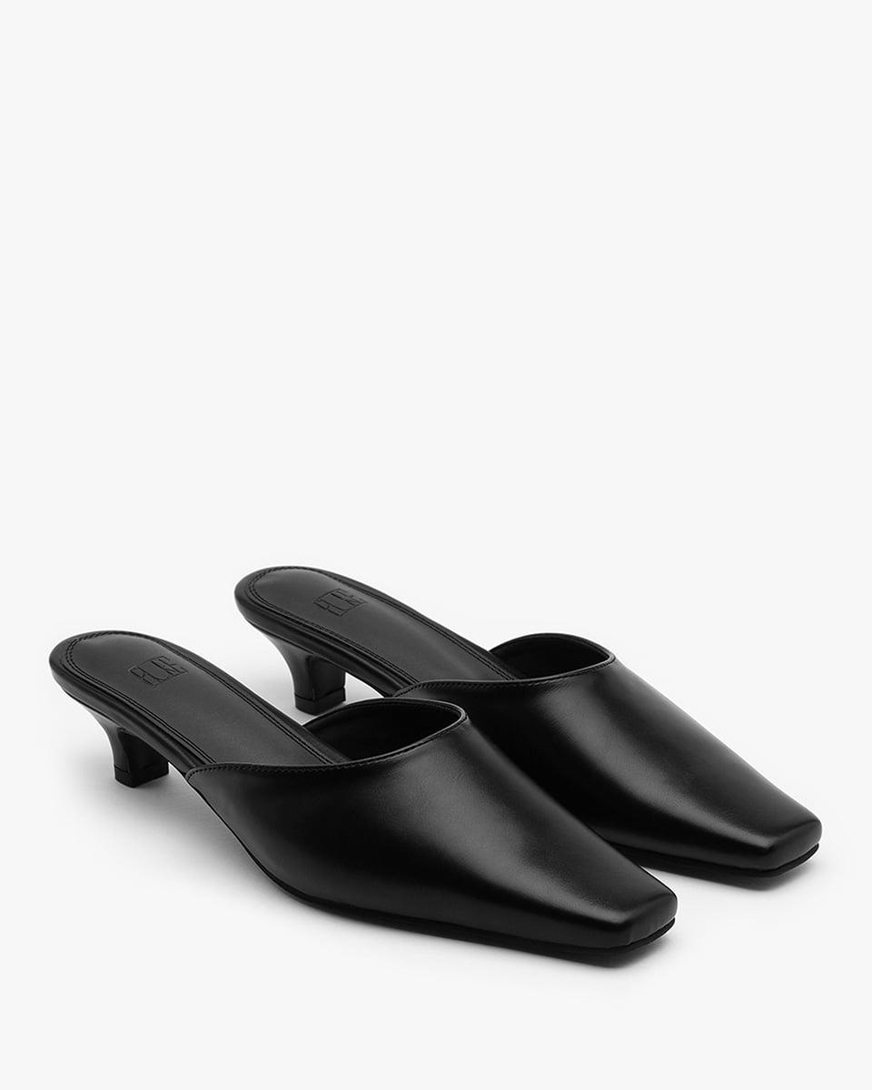 KIO Square Mules_Black