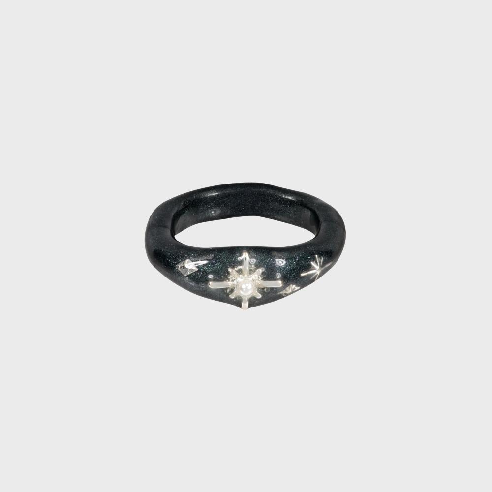starry night ring-black