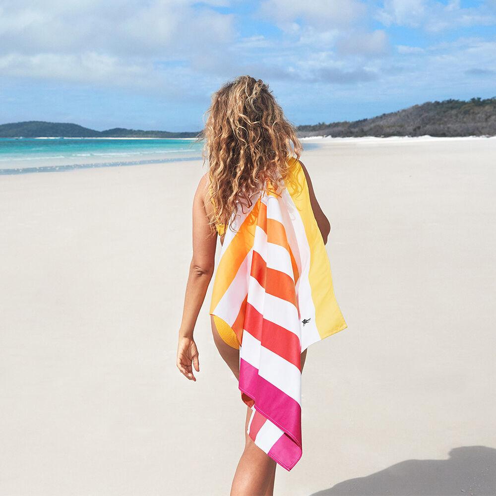 DOCK&BAY 비치타올 서머 peach sunrise