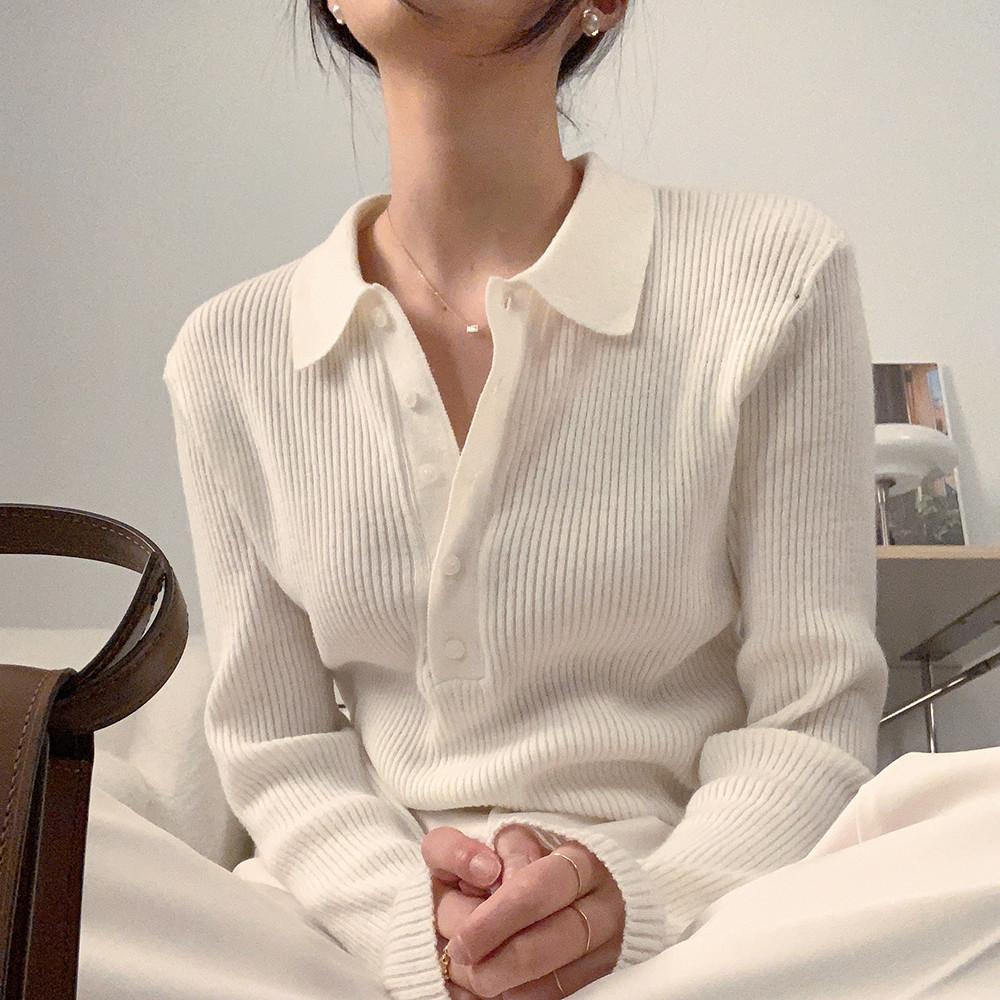 모건 골지 카라니트 (아이보리)
