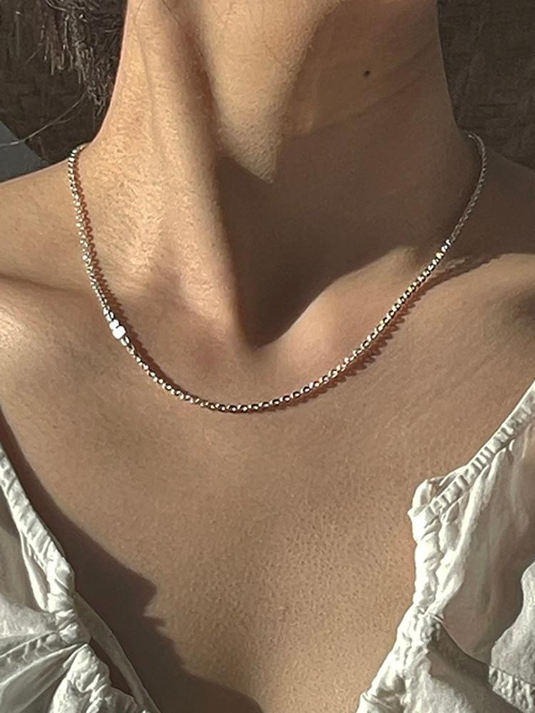 disk chain necklace