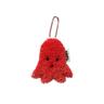 [UHZIL어질] Octopus Sausage Keyring 문어 소세지 키링 터프팅 키링