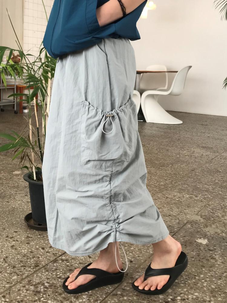 Cumulus nylon skirt 큐뮬러스 나일론 스커트