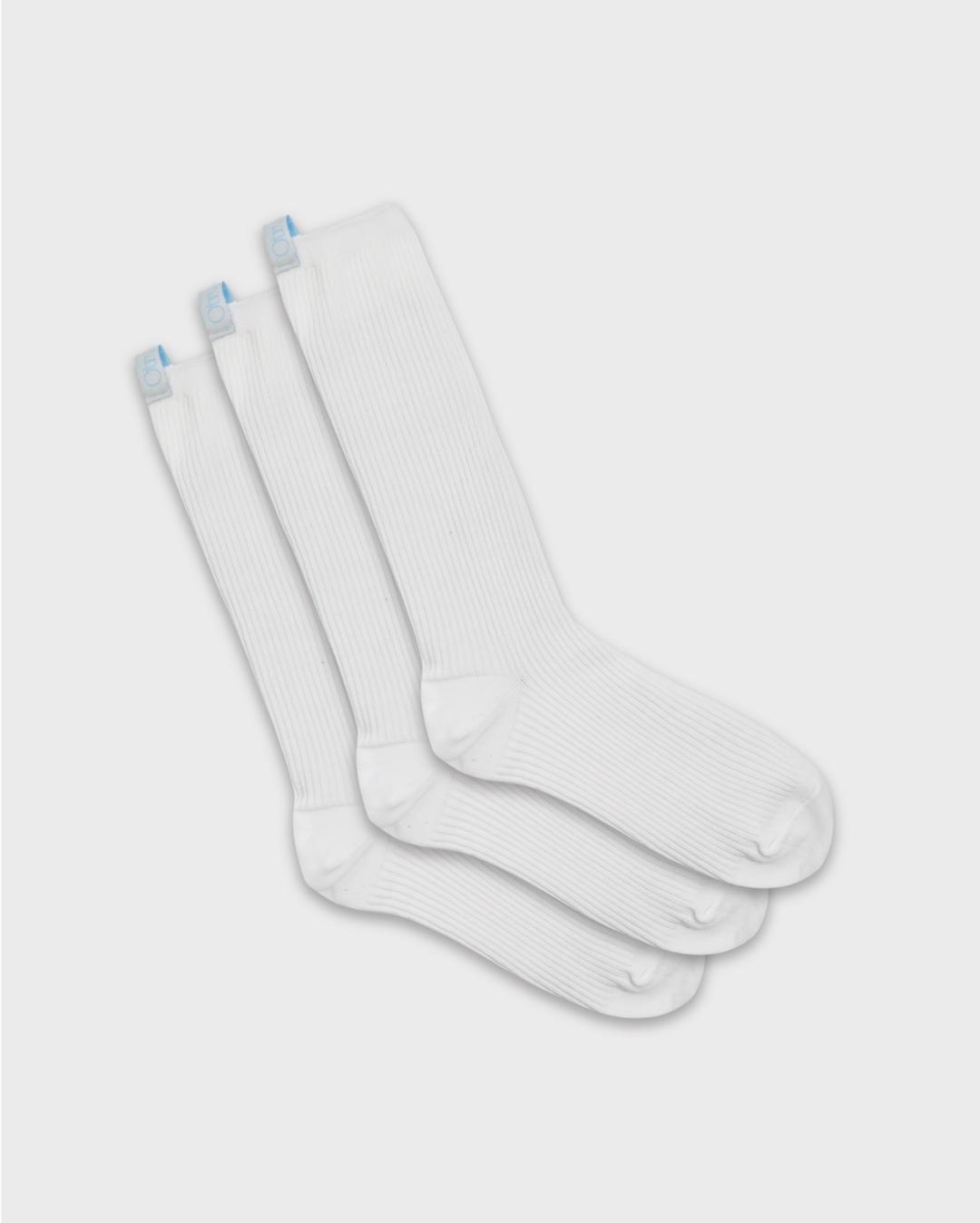 EVERYDAY SOCKS TRIO _ WHITE