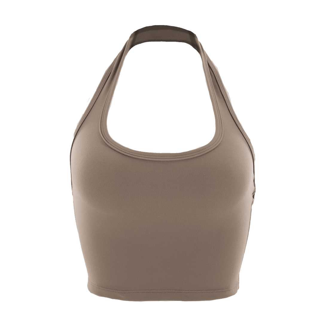 Halter Top Khaki