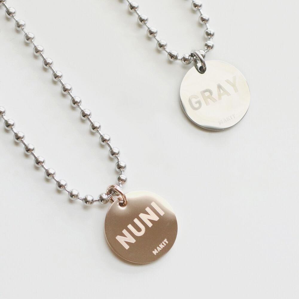 [알러지free ] All SURGICAL 볼체인형 반려동물 인식표 목걸이