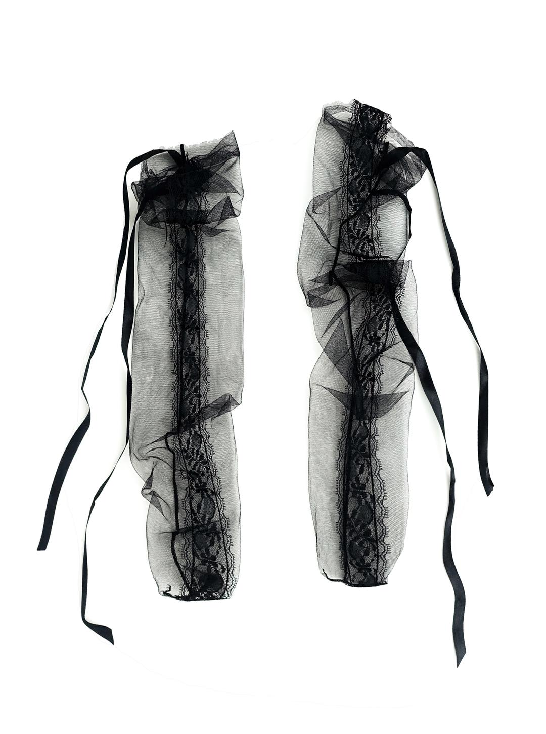 organza ribbon socks