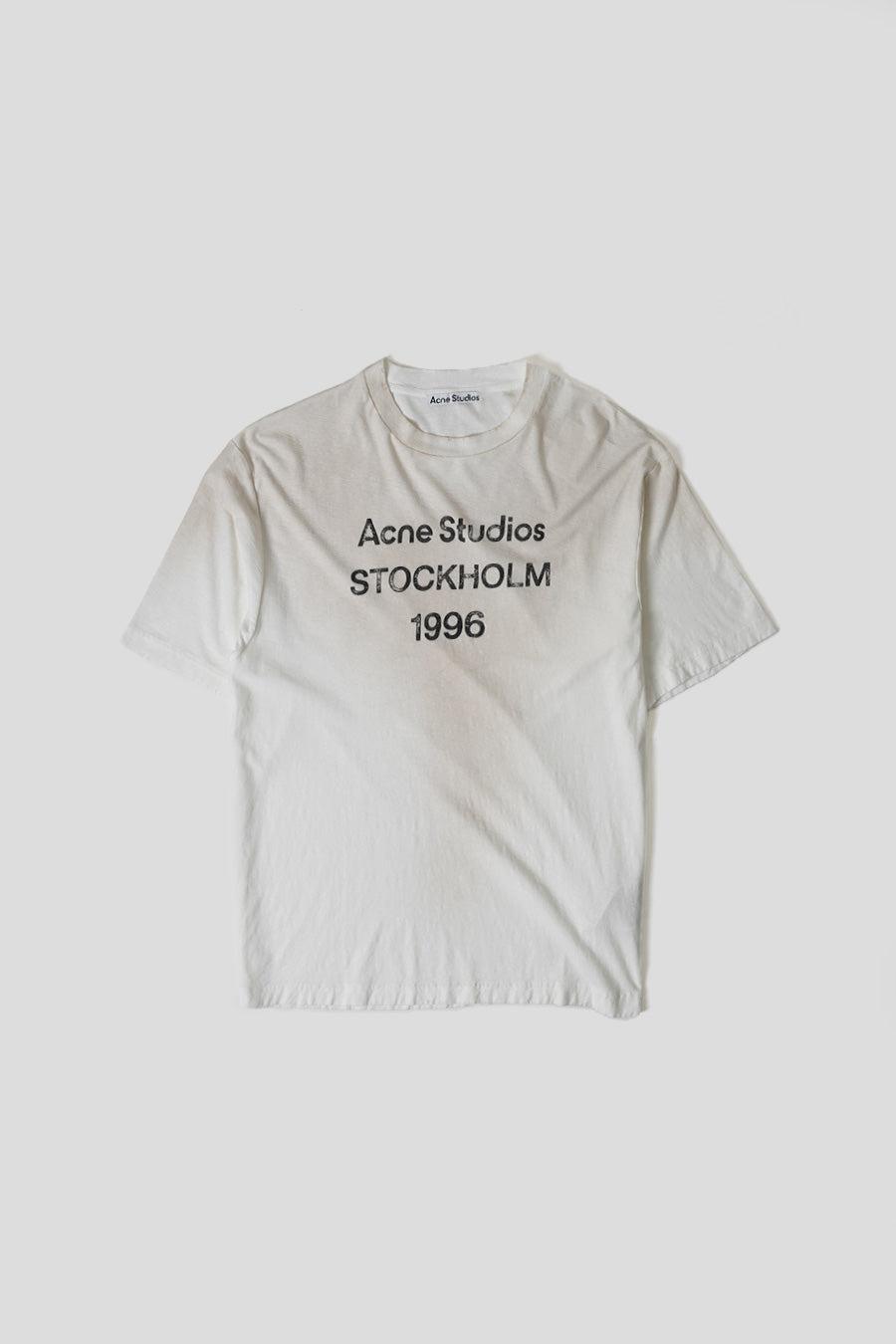 T-SHIRT LOGO ÉCRU - M