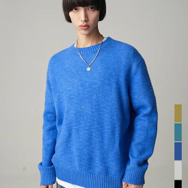 [🎉25% 쿠폰] Round Neck Mohair knit - 5COL