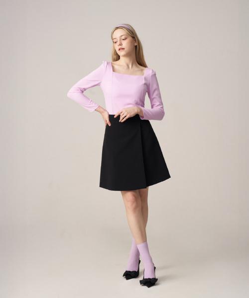 [Petite Size] Celine Princess Blouse_Lilac Purple