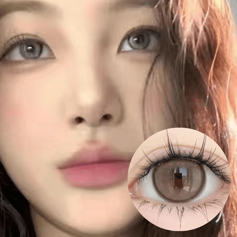 Fog Brown Contact Lenses(6 months wear)