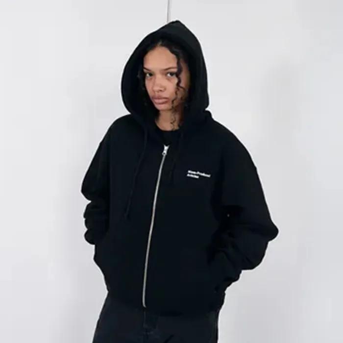 MPa HOOD ZIP UP (BLACK)