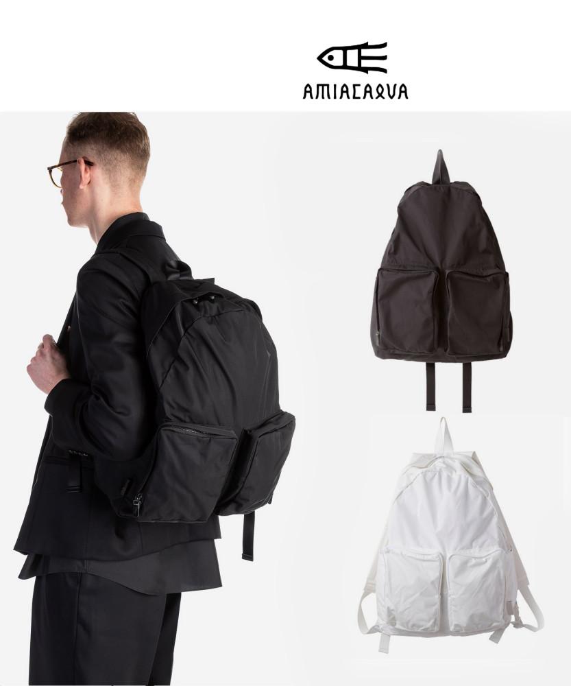 AMIACALVA BACK PACK 아미아칼바 백팩 GABARDINE BACKPACK 2컬러