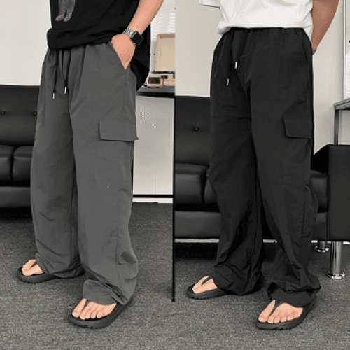 1+1 나일론 카고 팬츠