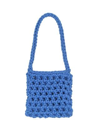 fruit net shoulder bag (blueberry)