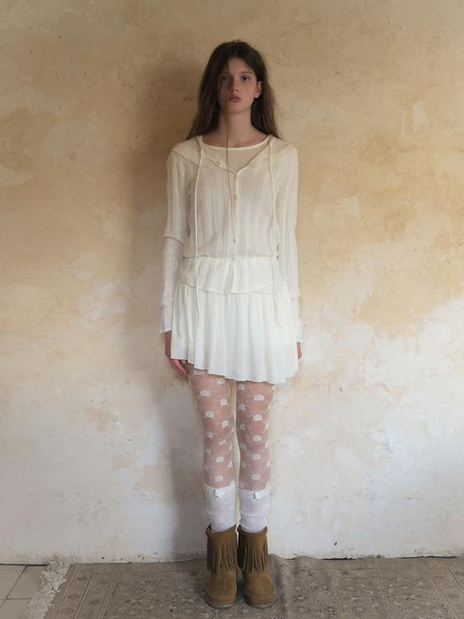 [2차][단독] Unbalanced Frill Mini Dress_3 Colors