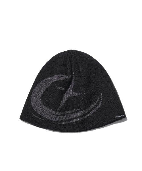 SYMBOL UNCUFFED BEANIE_BK