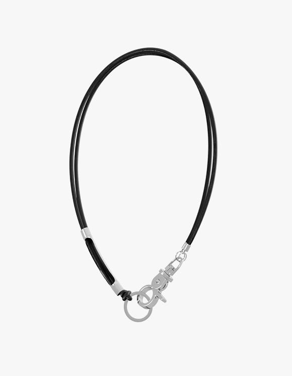 3Way Leather Necklace - Black
