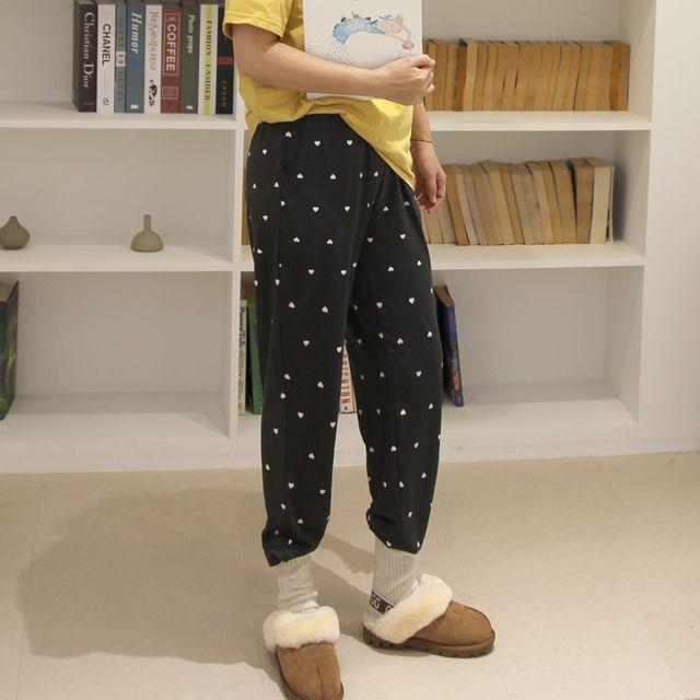 소프트 피치 조거팬츠 겨울파자마 남여공용 홈웨어 EW0054 + 수면양말