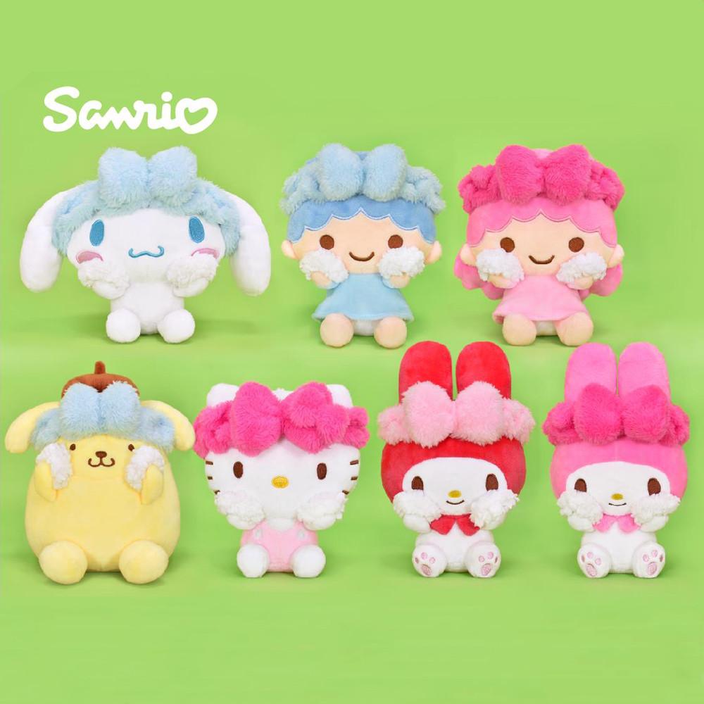 산리오 캐릭터 워시 페이스 시리즈 장식 인형 12인치 중형 사이즈