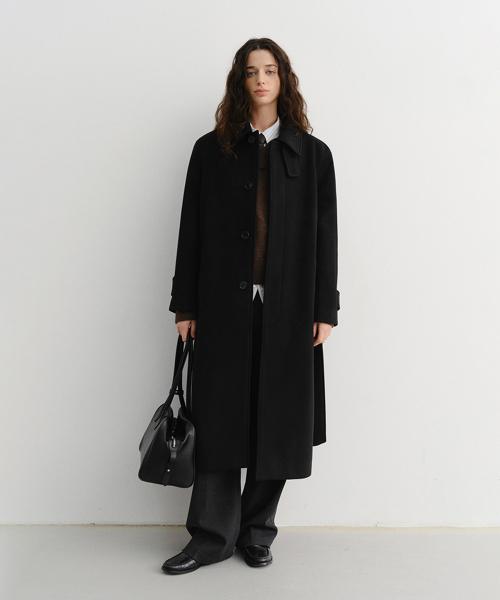 UNISEX BELTED CASHMERE MAC COAT_UDCO5D123_BLACK