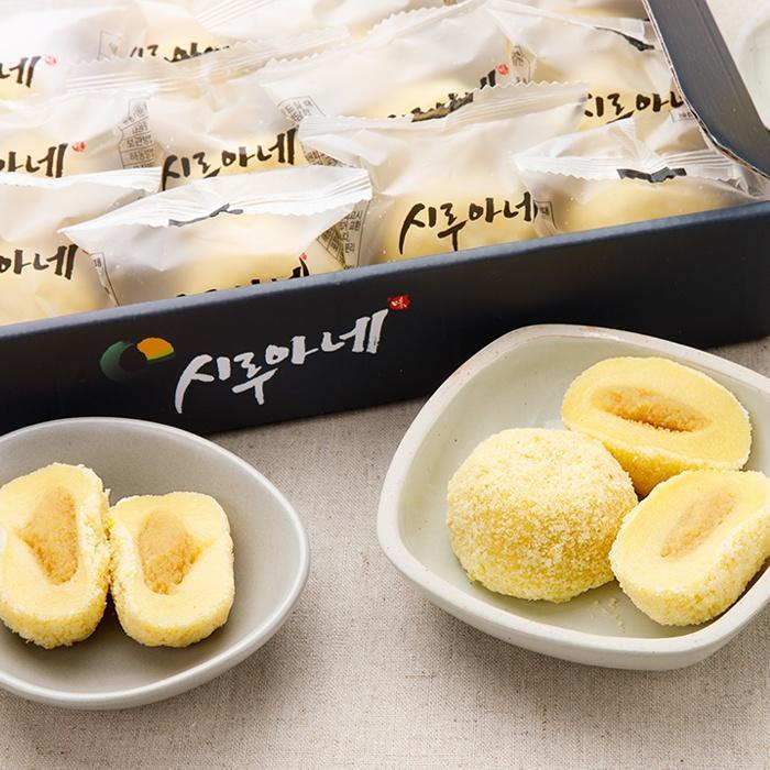 시루아네 호박군고구마떡 개별포장 (30개)