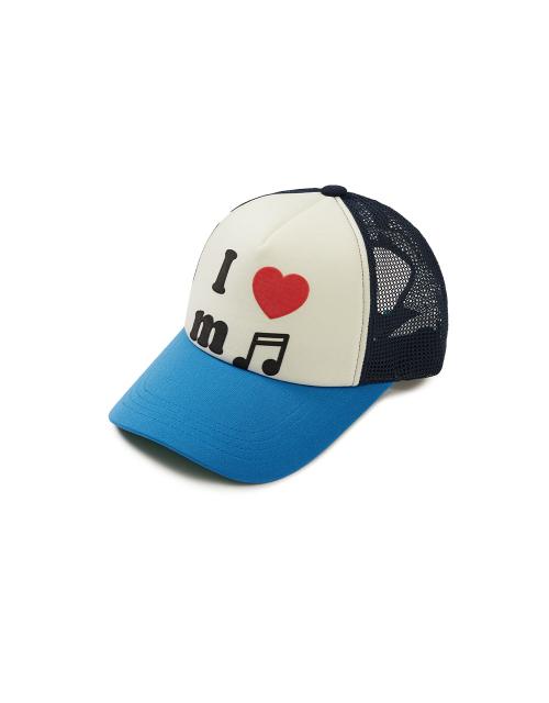 [Mmlg] LOVE MM MESH CAP (BLUE)