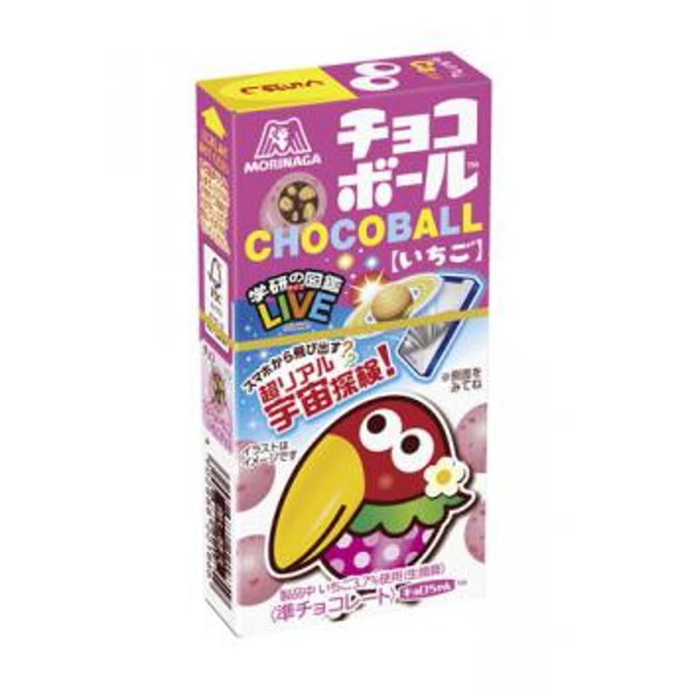모리나가 초코볼 딸기 25g / 캬라멜 28g / 땅콩 28g 일본과자
