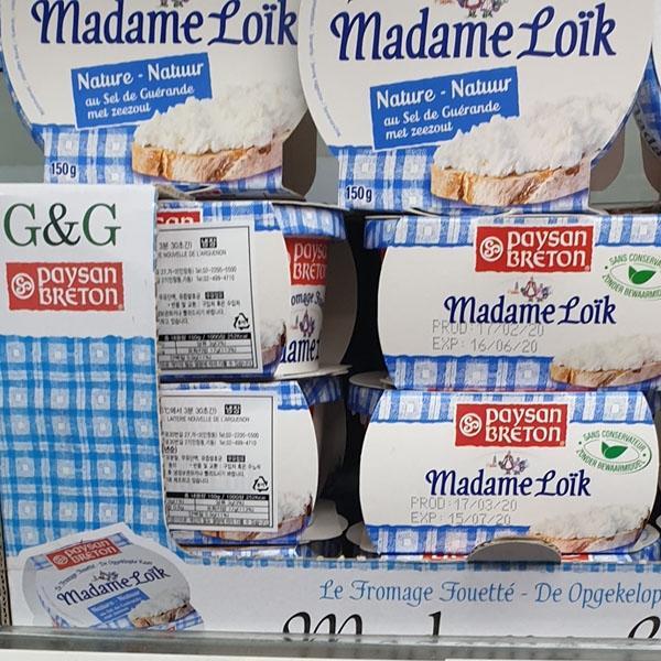 페이장브르통 마담로익 크림치즈 150g