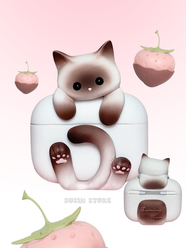 수심 Pretty Kelly Airpods Case 프리티 켈리 고양이 에어팟 케이스