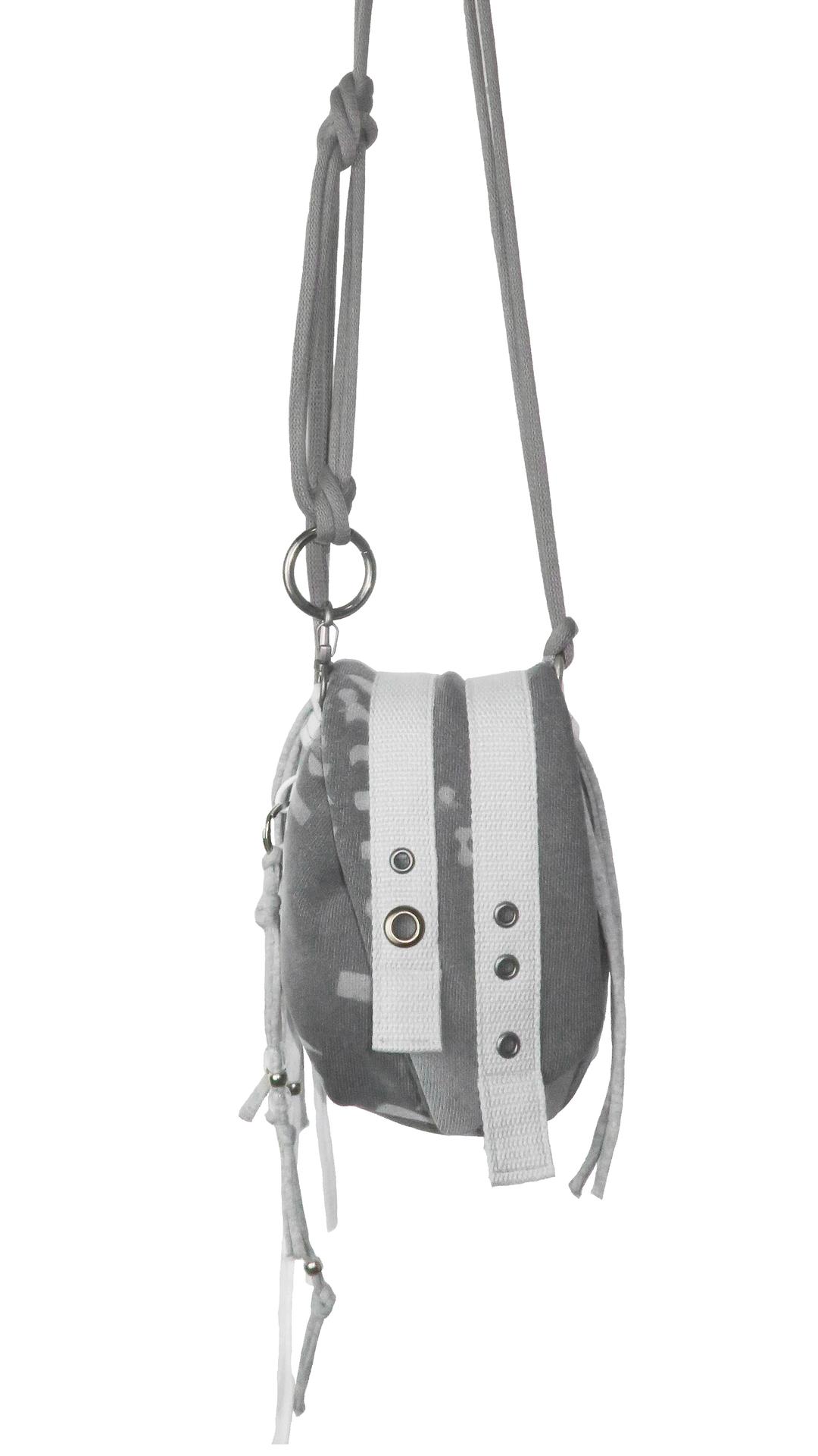 Jersey mini bag_charcoal