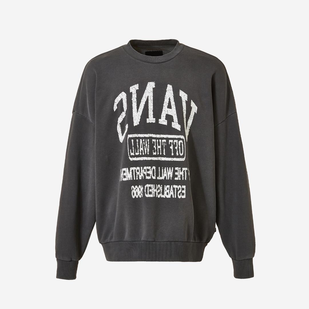 솔 리버스 로고 크루 플리스