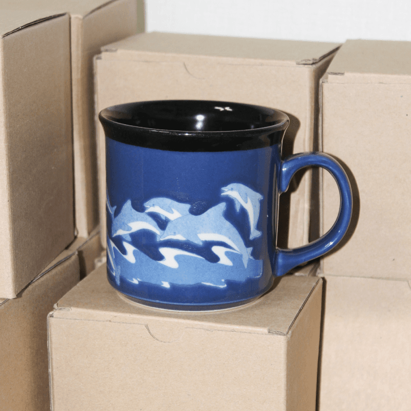 Otagiri Dolphin Vintage Mug