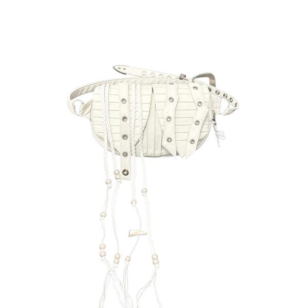 [25SS] GEM STUDDED MINI BAG IN WHITE